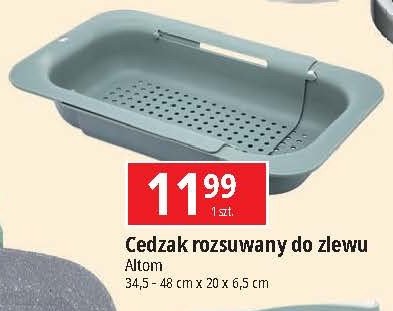 Cedzak rozsuwany do zlewu Altom promocja w Leclerc