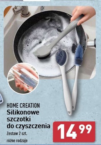 Szczotki do czyszczenia silikonowe Home creation promocja