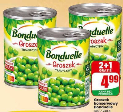 Groszek konserwowy  promocja w Dino