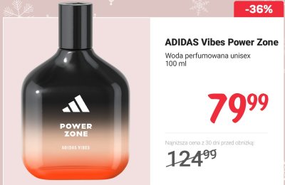 Woda perfumowana unisex Vibes Power Zone promocja w Rossmann