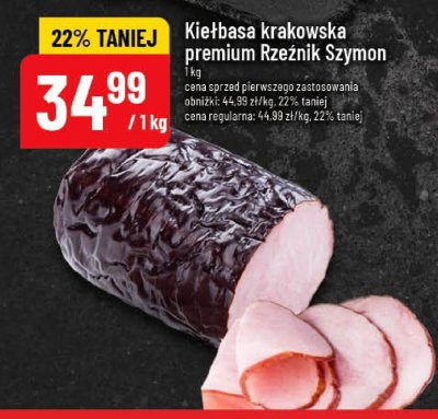 Kiełbasa krakowska Premium promocja w POLOmarket