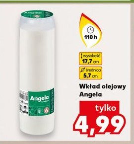 Wkład olejowy 110 h Angela promocja