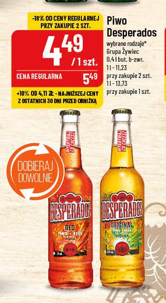 Piwo Desperados promocja