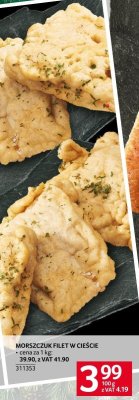 Morszczuk filet w cieście promocja w Selgros