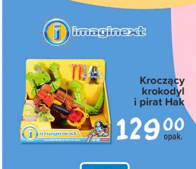 Krocz膮cy krokodyl i pirat hak promocja