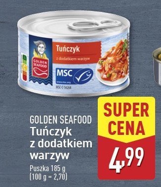 Tu艅czyk z dodatkiem warzyw Golden seafood promocja