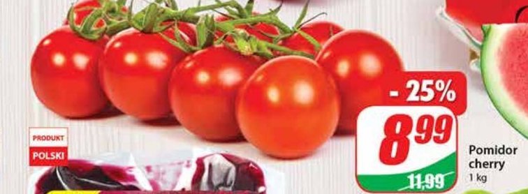Pomidory cherry promocje