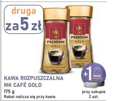 Kawa rozpuszczalna MK Cafe Gold promocja w Stokrotka