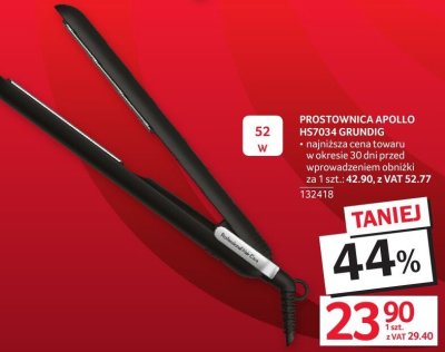 Prostownica APOLLO HS7031 GRUNDIG promocja w Selgros