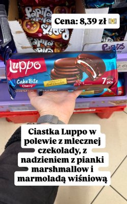 Ciastka Cake Bite Cherry  promocja w Dino