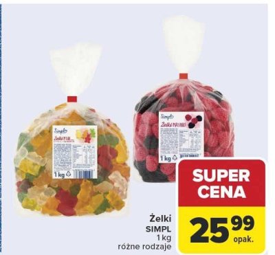 Żelki promocja w Carrefour Market