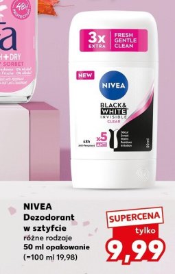 Dezodorant NIVEA w sztyfcie różne rodzaje 50 ml promocja w Kaufland
