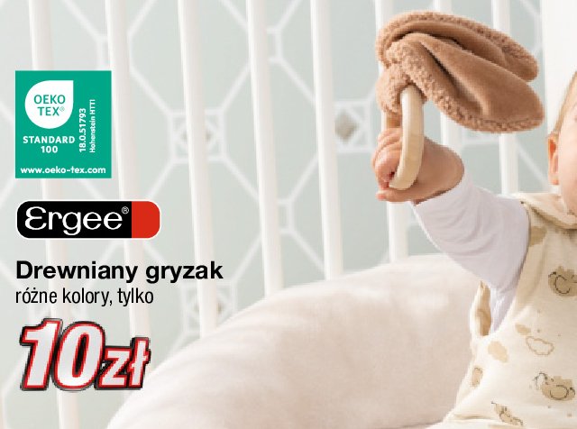 Gryzak drewniany Ergee promocja