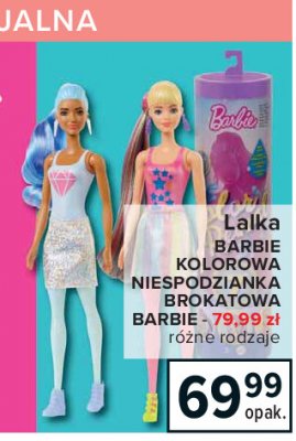 Barbie i brokatowa stylizacja Mattel promocja