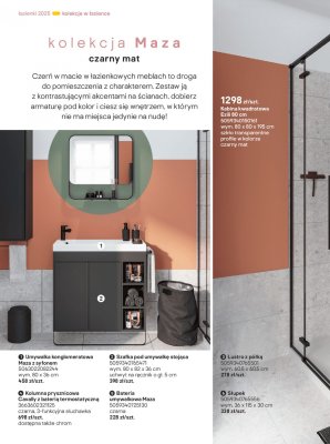 Szafka pod umywalkę stojąca promocja w Castorama