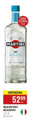 Wermut Martini Bianco promocja w Biedronka