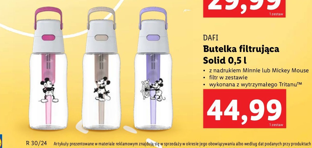 Butelka solid 500 ml miki Dafi promocja