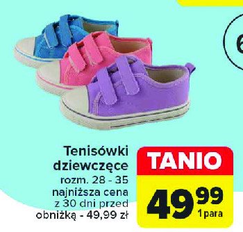 Tenisówki dziecięce rozm. 28-35 promocja