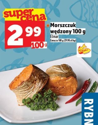 Morszczuk wędzony Elmar 100 g promocja w TOPAZ