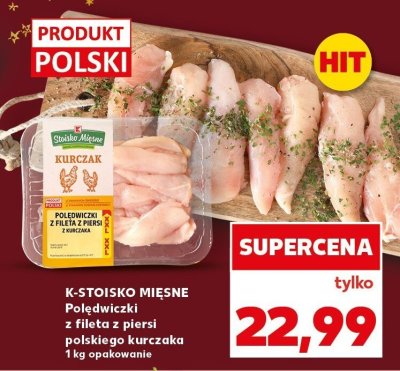 Polędwiczki z fileta z piersi polskiego kurczaka promocja w Kaufland