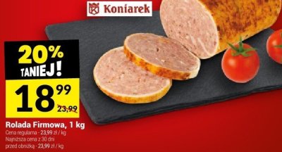 Rolada Firmowa, 1 kg promocja w Twój Market