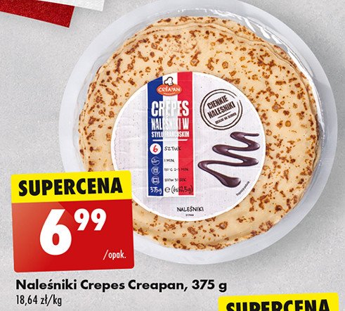 Nale艣niki francuskie CREPES promocja