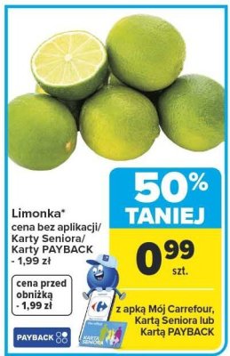 Limonka promocja w Carrefour