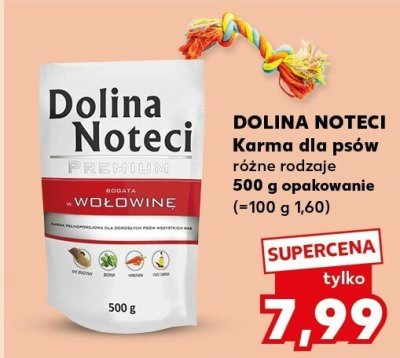 Karma dla psów DOLINA NOTECI różne rodzaje promocja w Kaufland