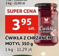 膯wik艂a z chrzanem Motyl promocja