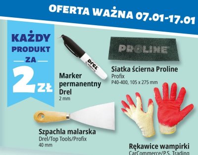 Marker permanentny Drel 2 mm promocja w Leclerc