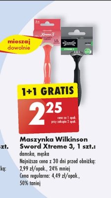 Maszynka do golenia Wilkinson xtreme 3 coconut dream promocja