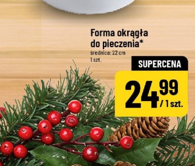 Forma okrągła do pieczenia promocja w POLOmarket