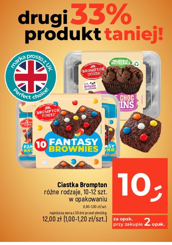 Fantasy brownies Brompton promocja