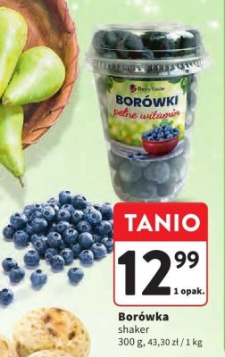 Borówka shaker promocja w Intermarche