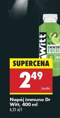 Napój focus immuno Dr witt promocja