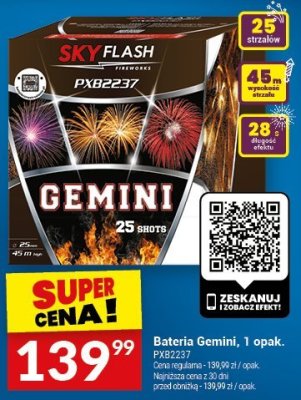 Bateria Gemini Sky Flash, 1 opak. promocja w Twój Market