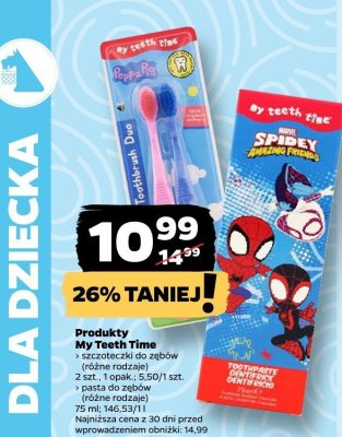 Pasta do zębów  promocja w Netto