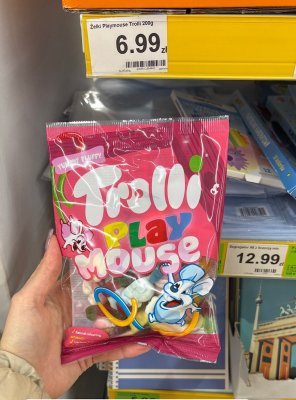 Żelki Playmouse Trolli promocja w Dino