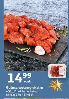 Gulasz wołowy Auchan promocja