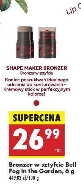 Bronzer w sztyfcie fog in the garden Bell promocja w Biedronka