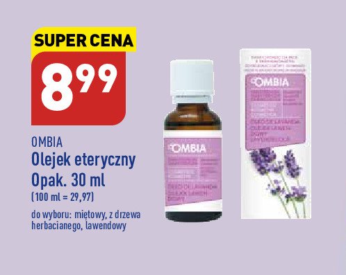 Olejek eteryczny mi臋towy Ombia promocja