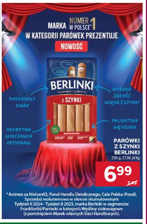 Par贸wki z szynki Morliny berlinki promocja