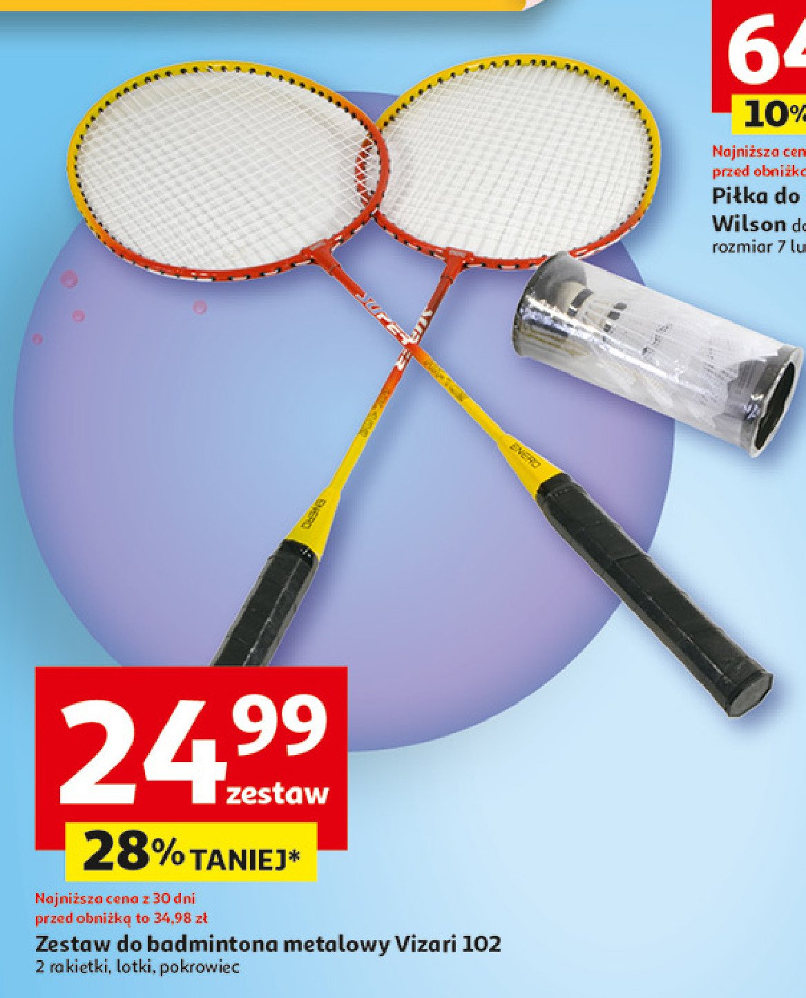 Zestaw do badmintona promocja