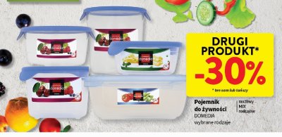 Pojemnik do żywności DOMEDIA wybrane rodzaje promocja w Intermarche
