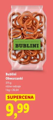 Obwarzanki różne rodzaje promocja w Lidl