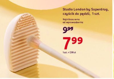 Czyścik do pędzli Studio london by superdrug promocja