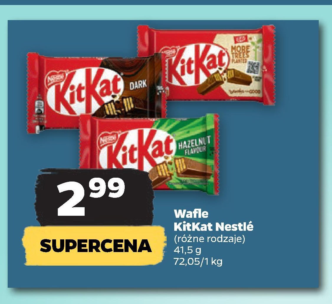 Baton Kitkat 4 paluszki promocja