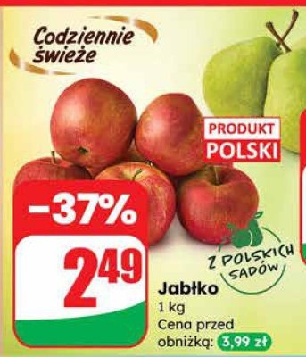Jabłko promocja w Dino