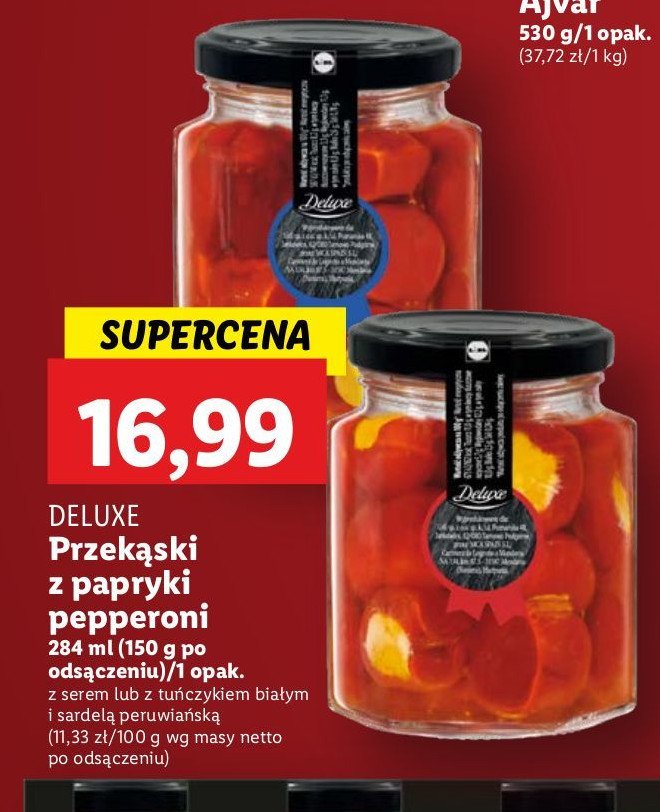 Przekąski z pepperoni Deluxe promocja