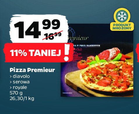 Pizza diavolo Premieur promocja